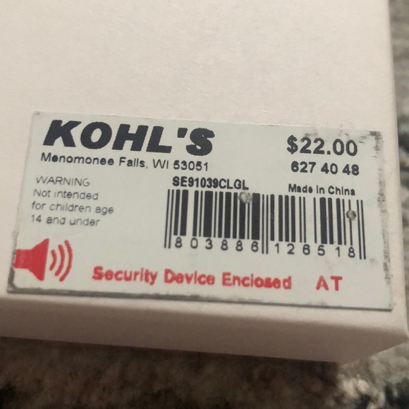 LC J Necklace & Stud Earrings - Picture 3 of 3